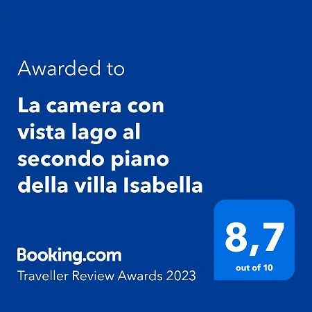 Pensionat La Camelia, La Nostra Tripla Con Vista Lago, Al Secondo Piano Della Isabella