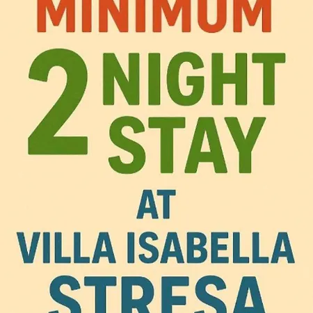 Πανσιόν The Camelia, Our With View, Private Bathroom And Dedicated Parking At The Isabella Στρέσα